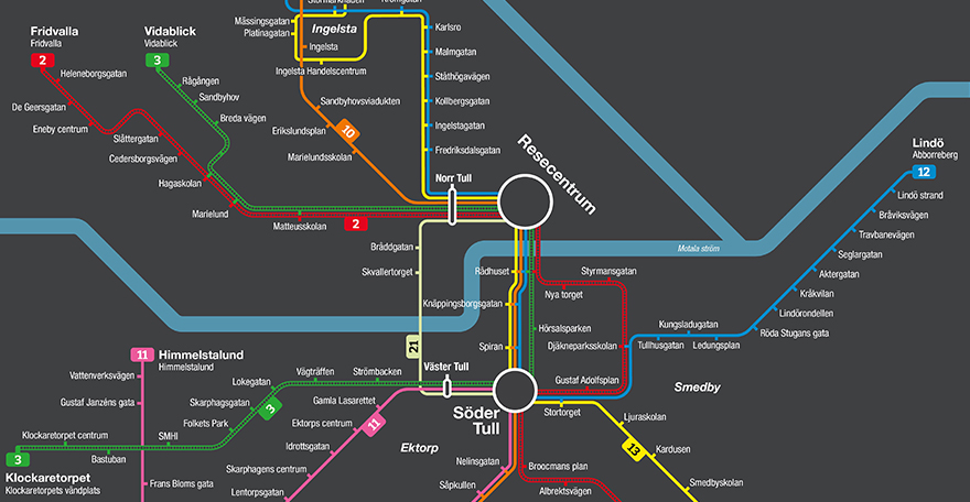 Ny stadstrafik i Norrköping